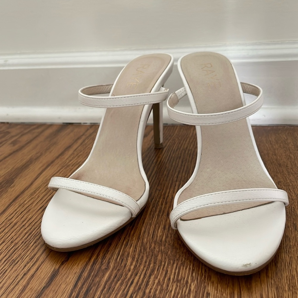 Raye Nina heels - white